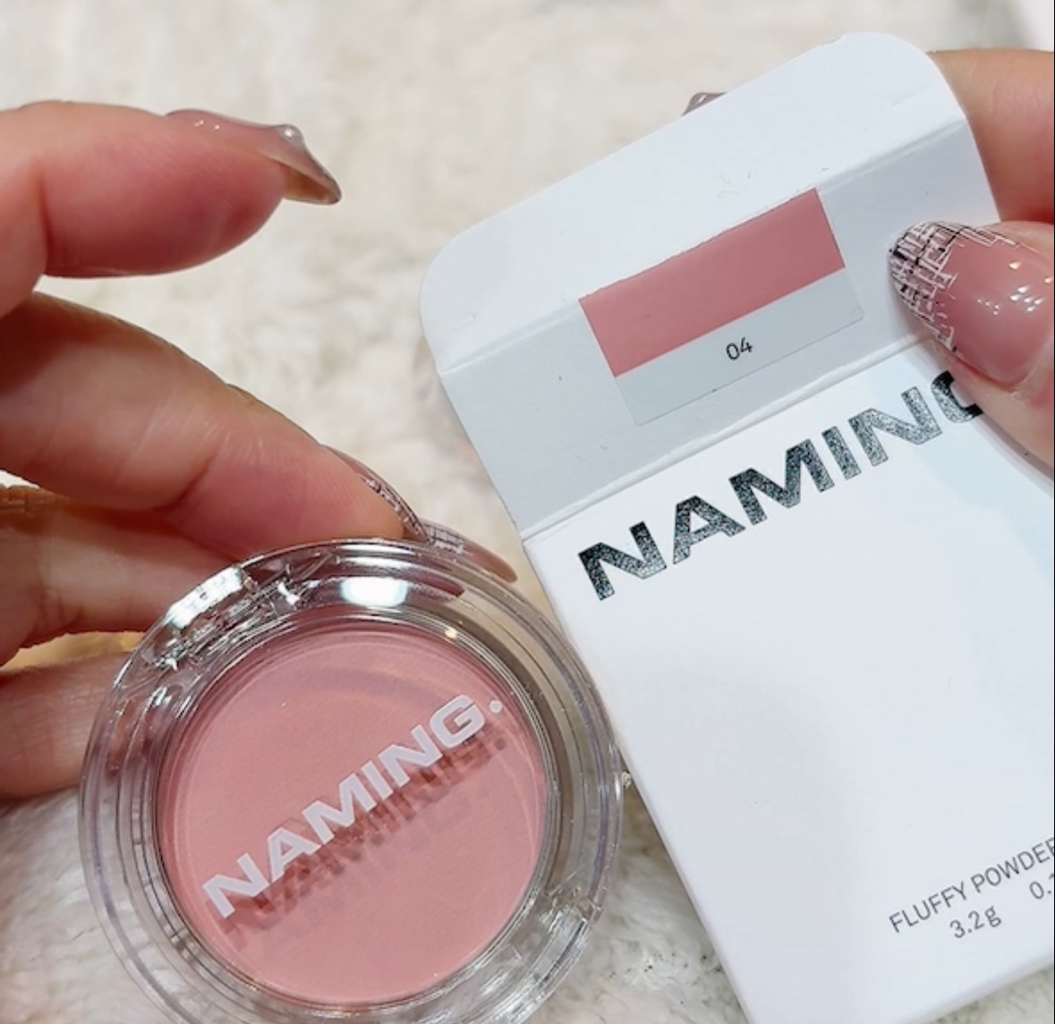 ネーミング フラッフィーパウダーブラッシュ/NAMING./パウダーチークを使ったクチコミ（3枚目）