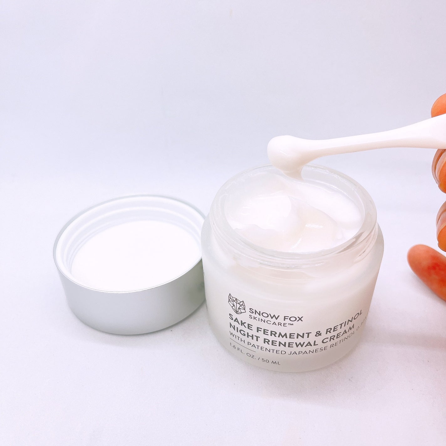 SAKE ナイトクリーム/SNOW FOX SKINCARE/フェイスクリームを使ったクチコミ(2枚目)