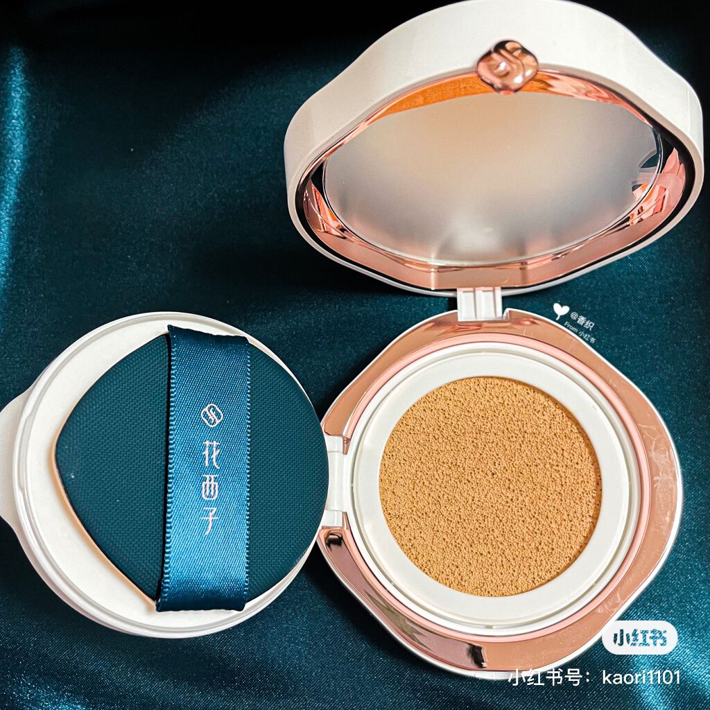 玉容睡蓮クッションファンデーション/花西子/クッションファンデーションを使ったクチコミ(3枚目)