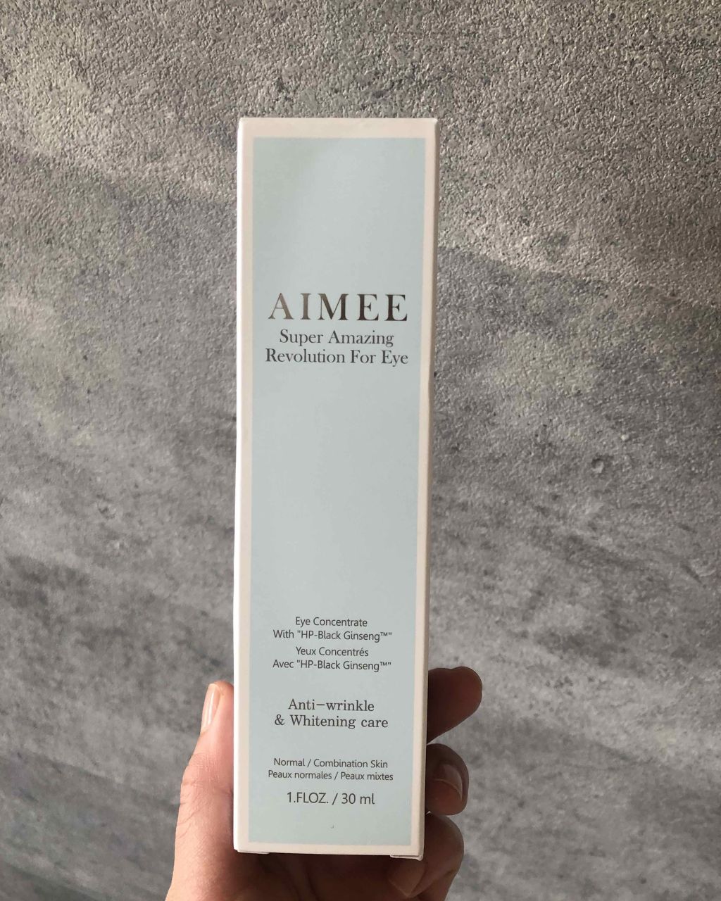 ひろこさん on LIPS 「韓国のAIMEEというブラントンのアイクリーム。紅参の漢方の香..」(2枚目)