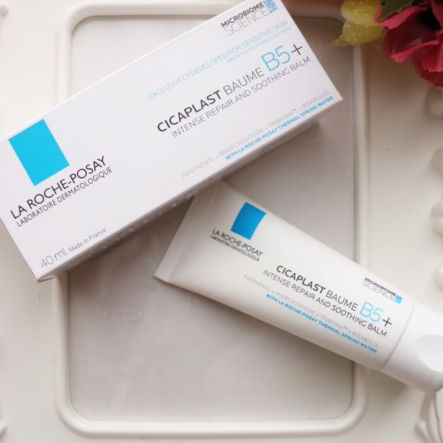 シカプラスト リペアクリーム B5+	/ラ ロッシュ ポゼ/フェイスクリームを使ったクチコミ（3枚目）