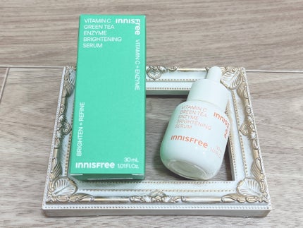 ビタC グリーンティーエンザイム ブライト セラム/innisfree/美容液を使ったクチコミ(1枚目)