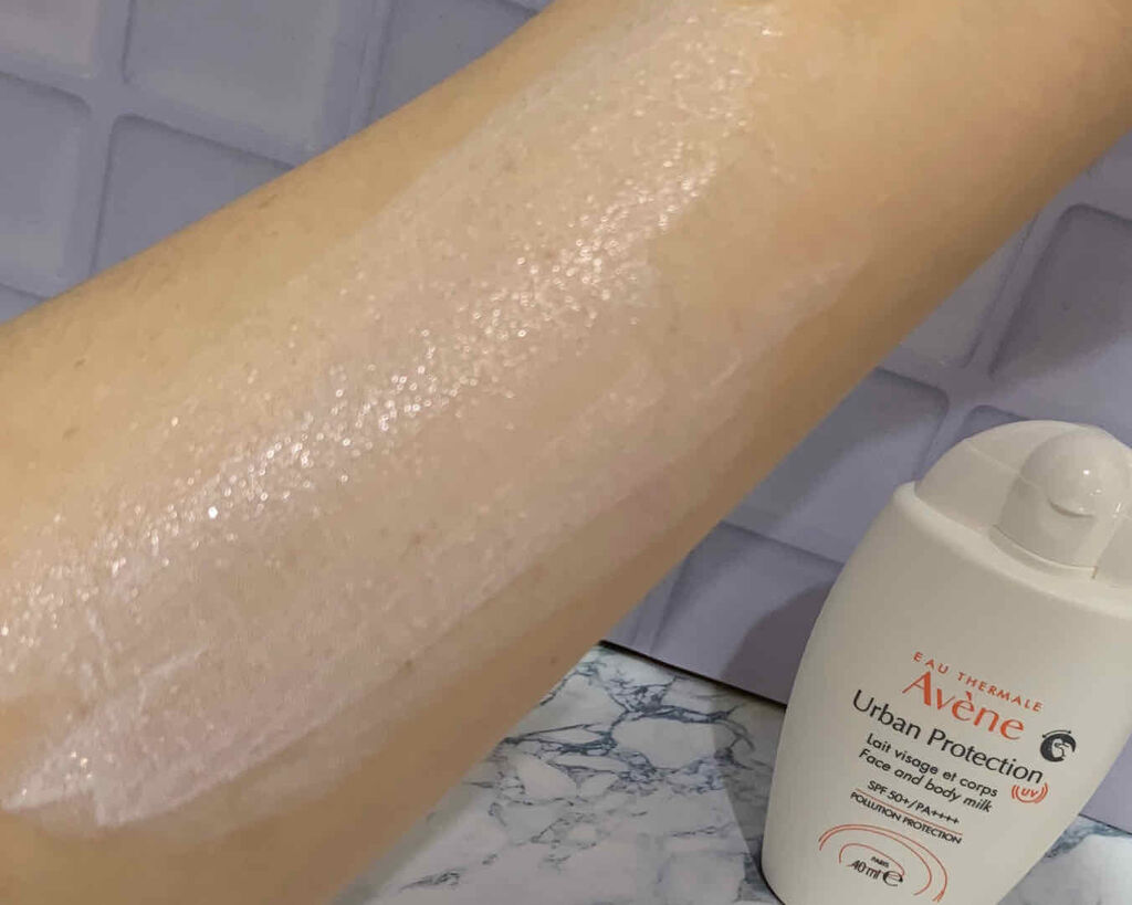 アーバンプロテクション UV フェイス＆ボディ/アベンヌ/日焼け止めミルクを使ったクチコミ（3枚目）