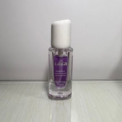 スージングヴィーガンリップオイル/Laka/リップオイルを使ったクチコミ(5枚目)