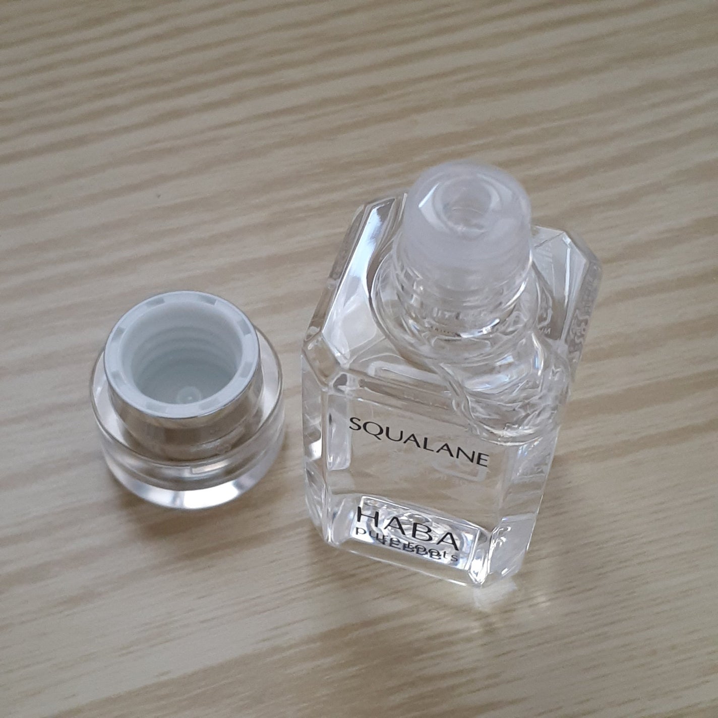 高品位「スクワラン」/HABA/フェイスオイルを使ったクチコミ(4枚目)