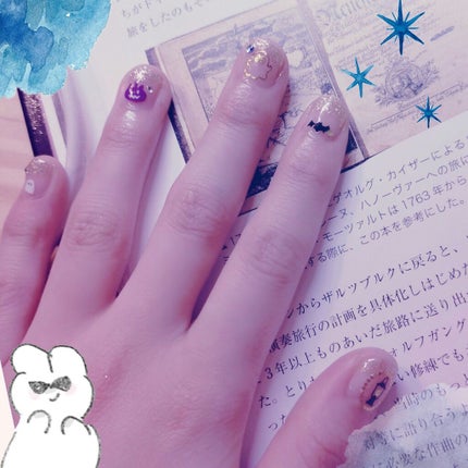 ジェルネイル(ライト対応)/セリア/ジェルネイルを使ったクチコミ(5枚目)