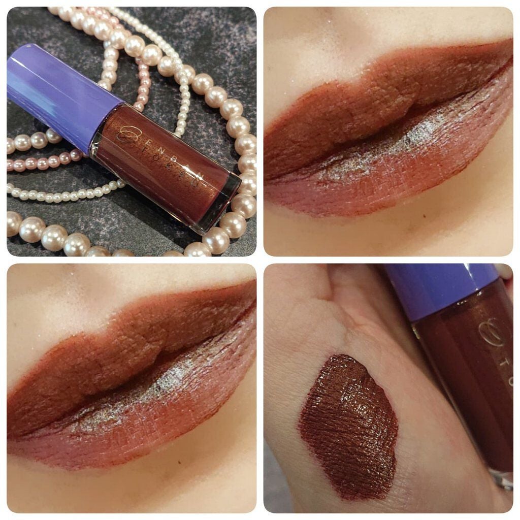 オーバーナイトリップティント/ENBAN TOKYO/口紅を使ったクチコミ(5枚目)