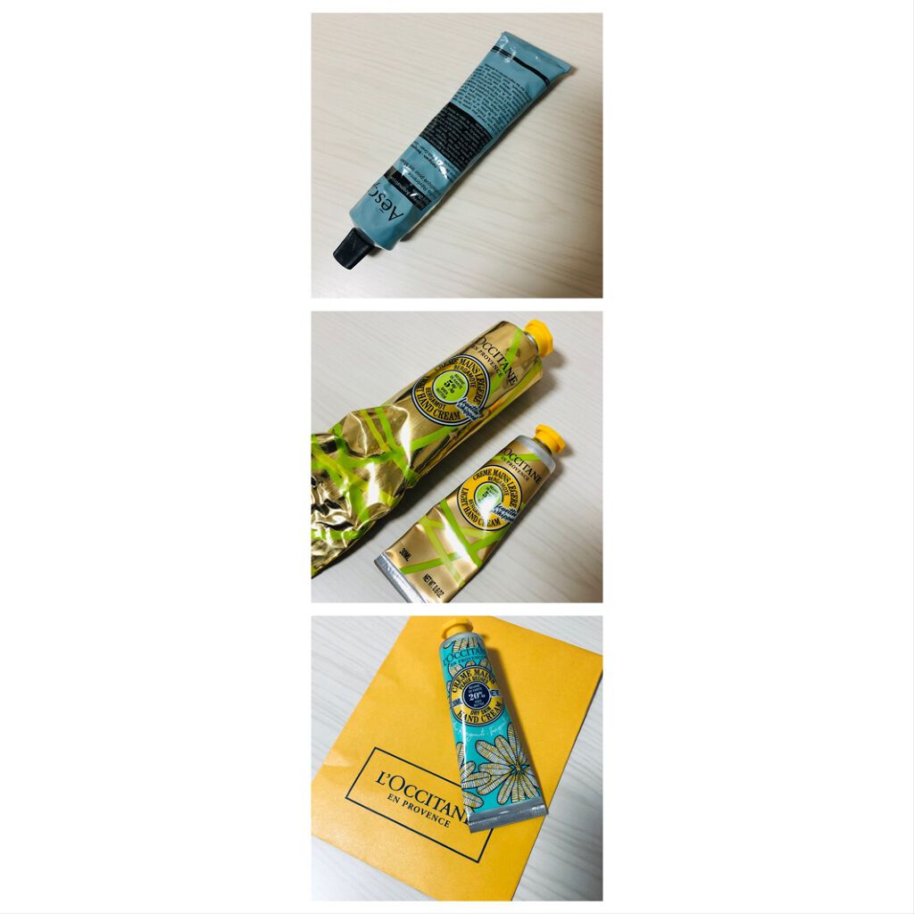 テ・アールグレイ スノーシア ハンドクリーム/L'OCCITANE/ハンドクリームを使ったクチコミ（1枚目）