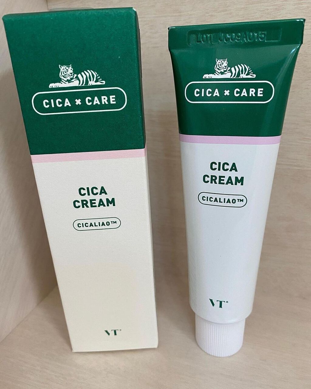 CICA クリーム/VT/フェイスクリームを使ったクチコミ(1枚目)