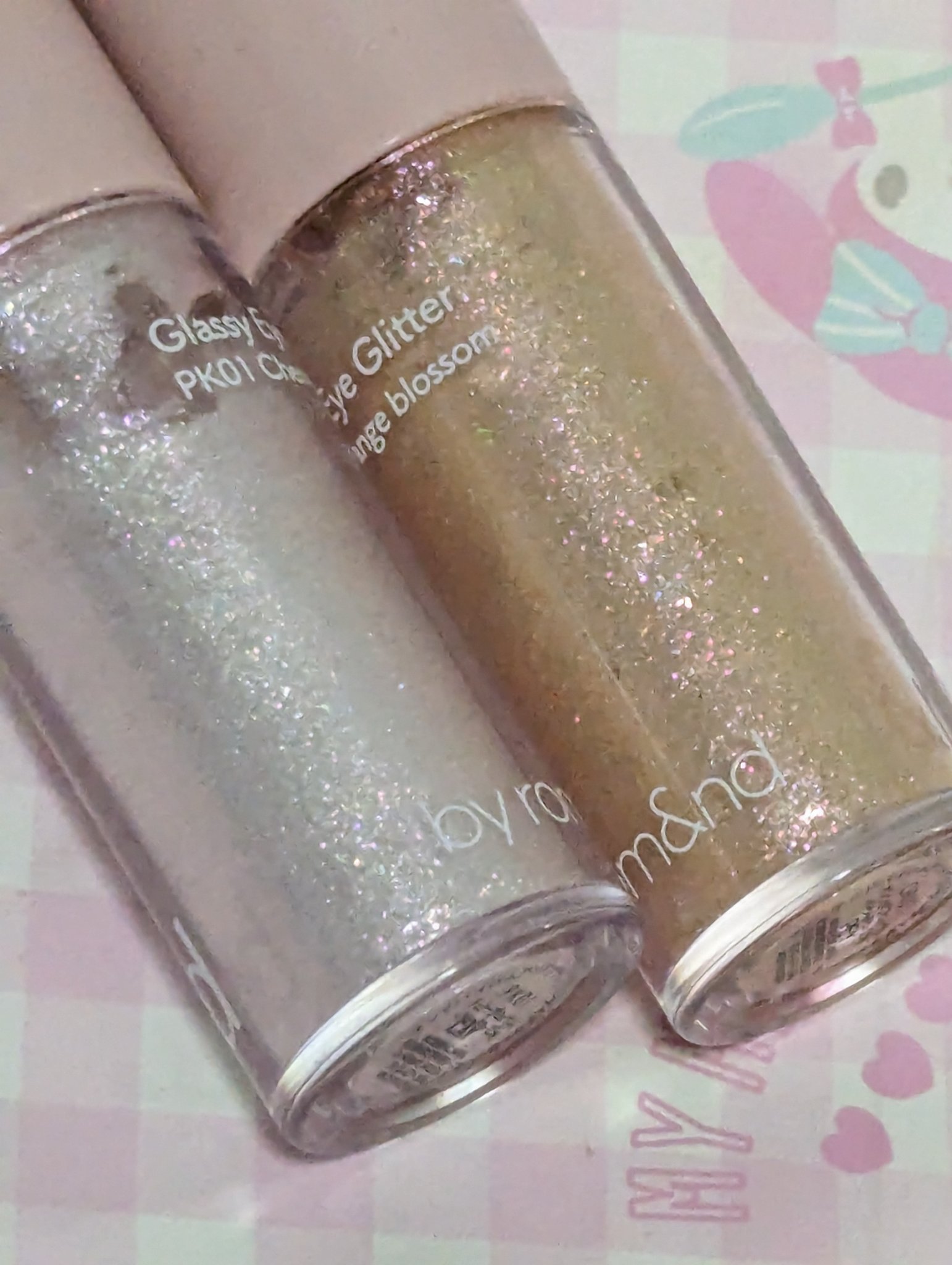 アンドバイロムアンド　グラッシーアイグリッター/&nd by rom&nd/グリッターを使ったクチコミ（2枚目）