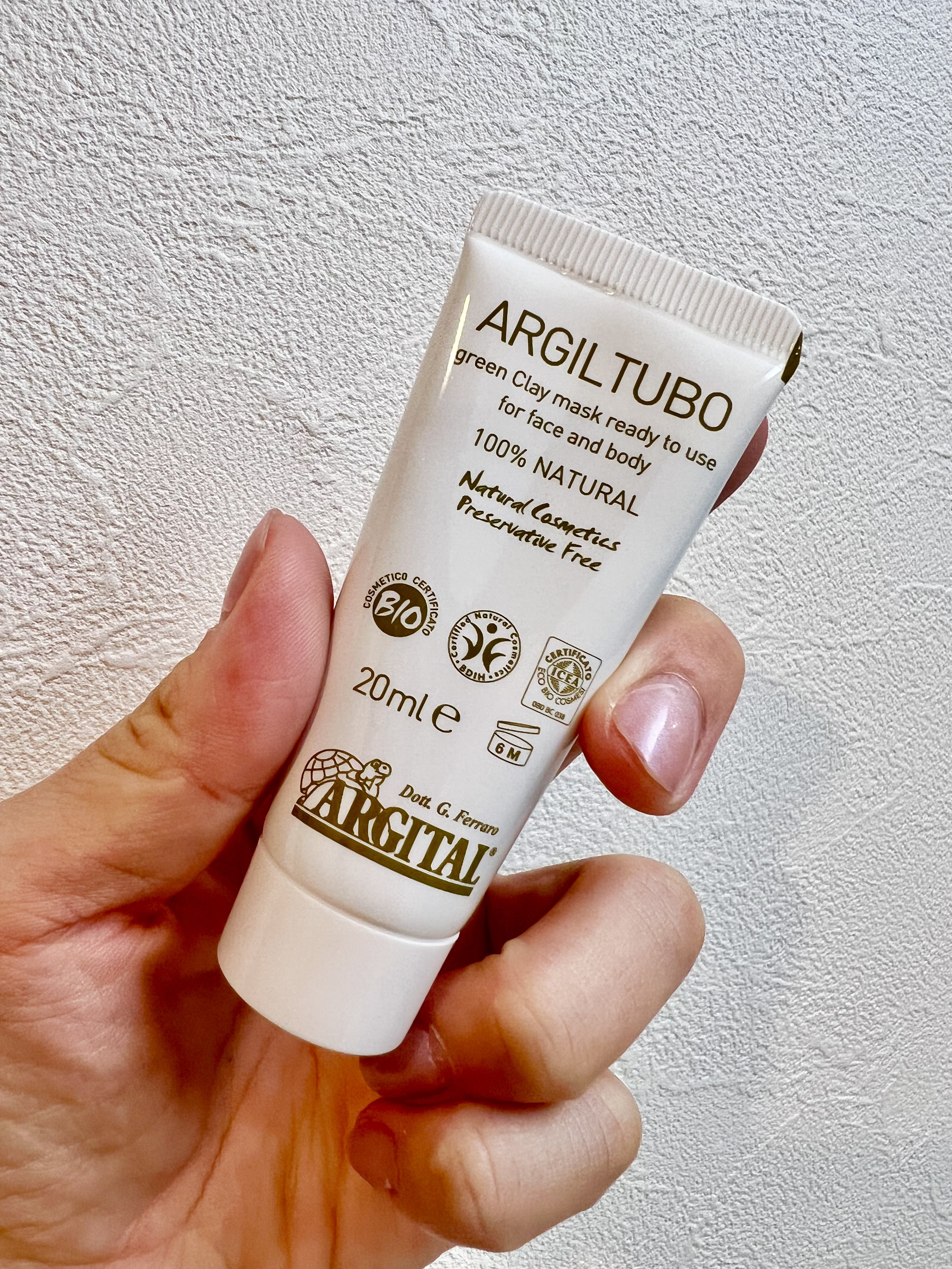 グリーンクレイペースト/ARGITAL/洗い流すパック・マスクを使ったクチコミ（2枚目）