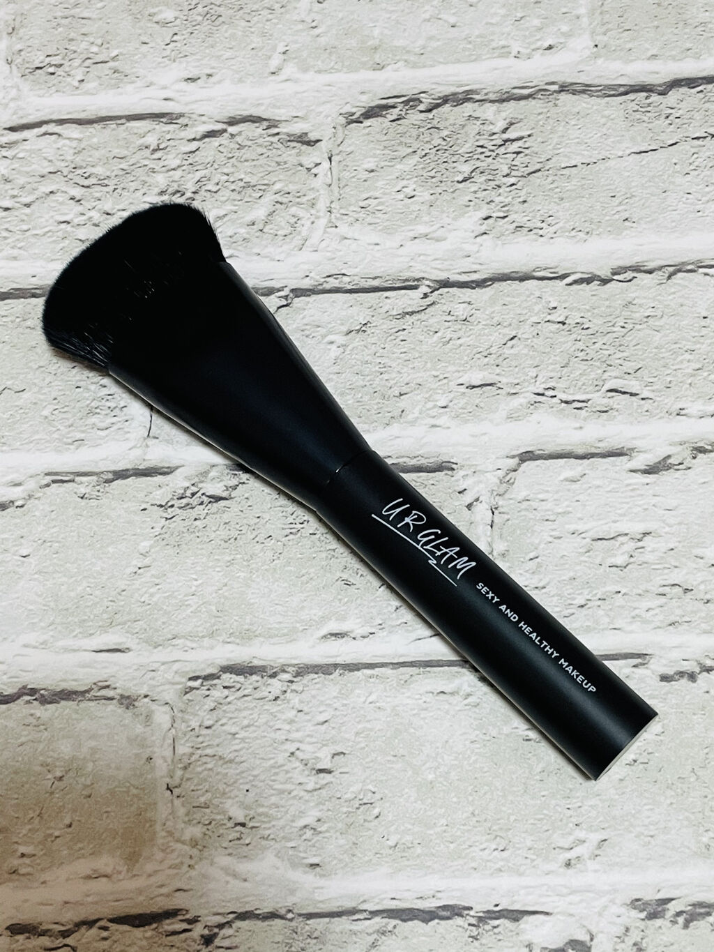 UR GLAM　コントゥアリングブラシA/U R GLAM/メイクブラシを使ったクチコミ（2枚目）