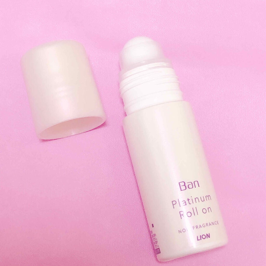 Ban 汗ブロック プラチナロールオン 無香性/Ban/デオドラント・制汗剤を使ったクチコミ(2枚目)