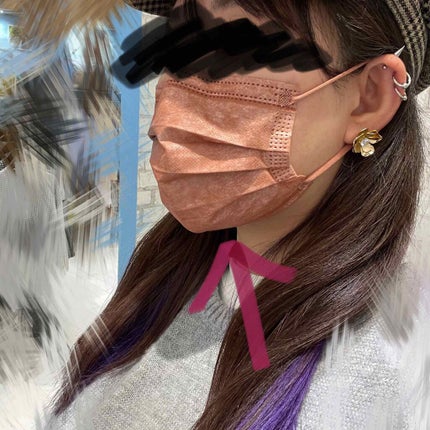 やわらかマスク 51枚入り/CICIBELLA/マスクを使ったクチコミ(3枚目)