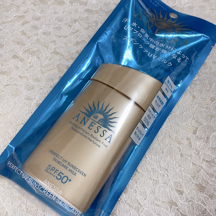 パーフェクトUV スキンケアミルク N 60ml/アネッサ/日焼け止め・UVケアを使ったクチコミ（1枚目）