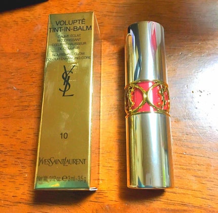 ヴォリュプテ ティントインバーム/YVES SAINT LAURENT BEAUTE/口紅を使ったクチコミ(1枚目)