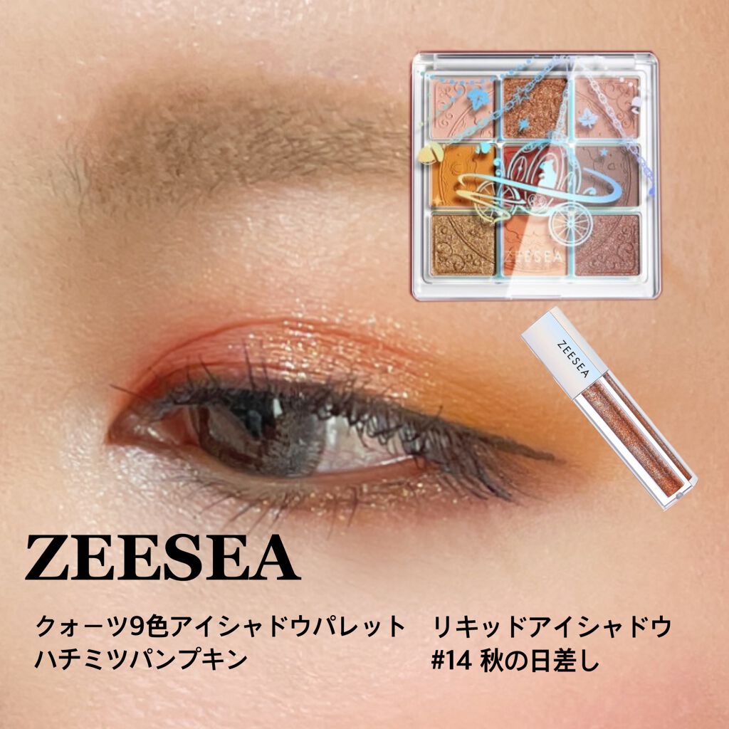 ダイヤモンドシリーズ 星空リキッドアイシャドウ/ZEESEA/リキッドアイシャドウを使ったクチコミ(1枚目)