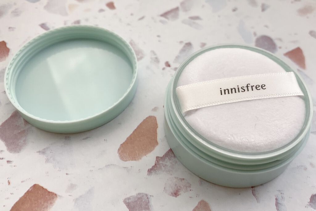 ノーセバム　ミネラルパウダー　N/innisfree/ルースパウダーを使ったクチコミ（2枚目）