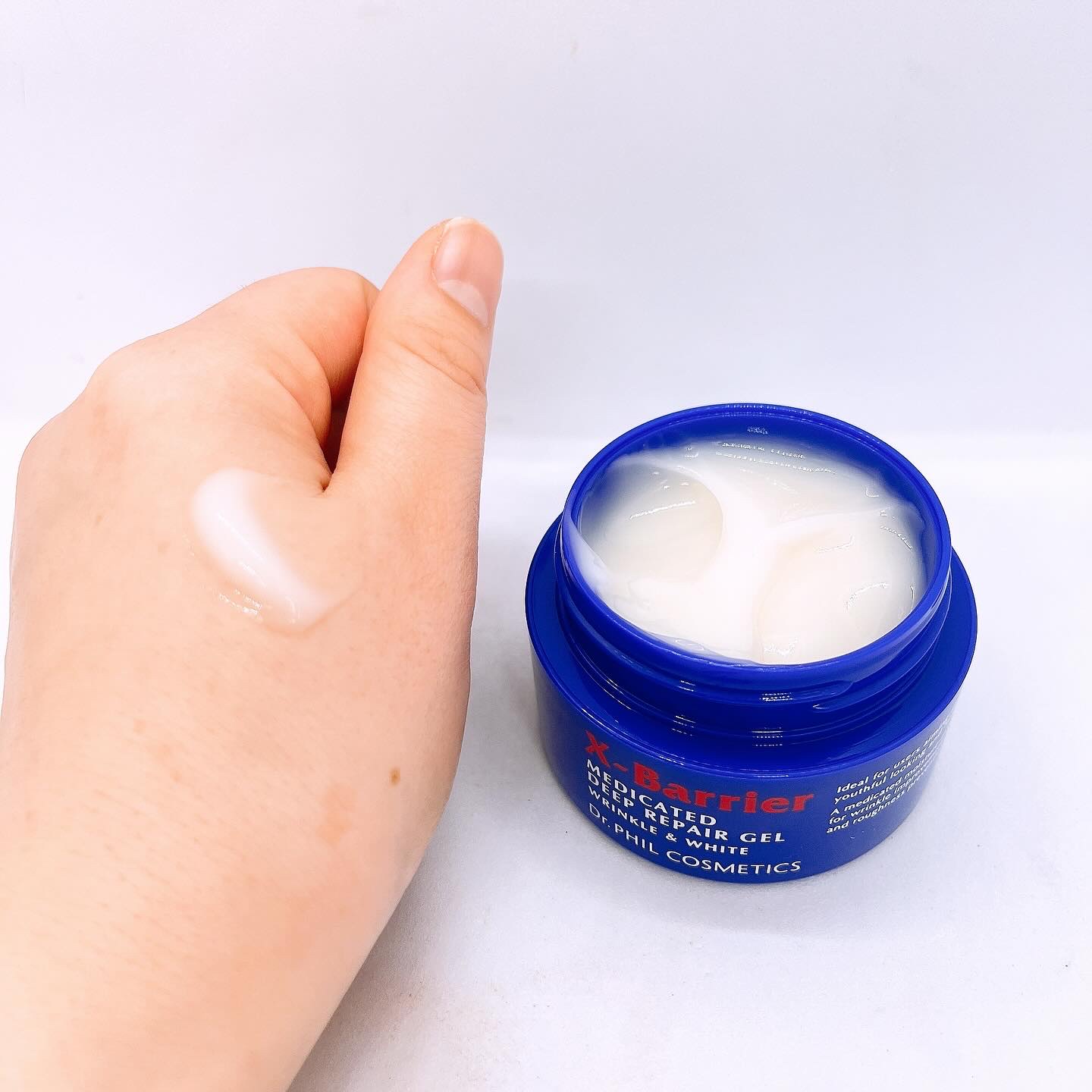 エクスバリア 薬用 ディープ リペア ゲル リンクル＆ホワイト/ドクターフィルコスメティクス/オールインワン化粧品を使ったクチコミ（3枚目）