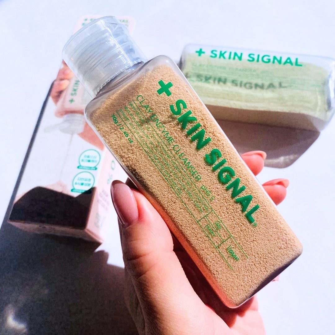 ピンククレイ酵素クレンザー/SKIN SIGNAL/洗顔パウダーを使ったクチコミ(2枚目)