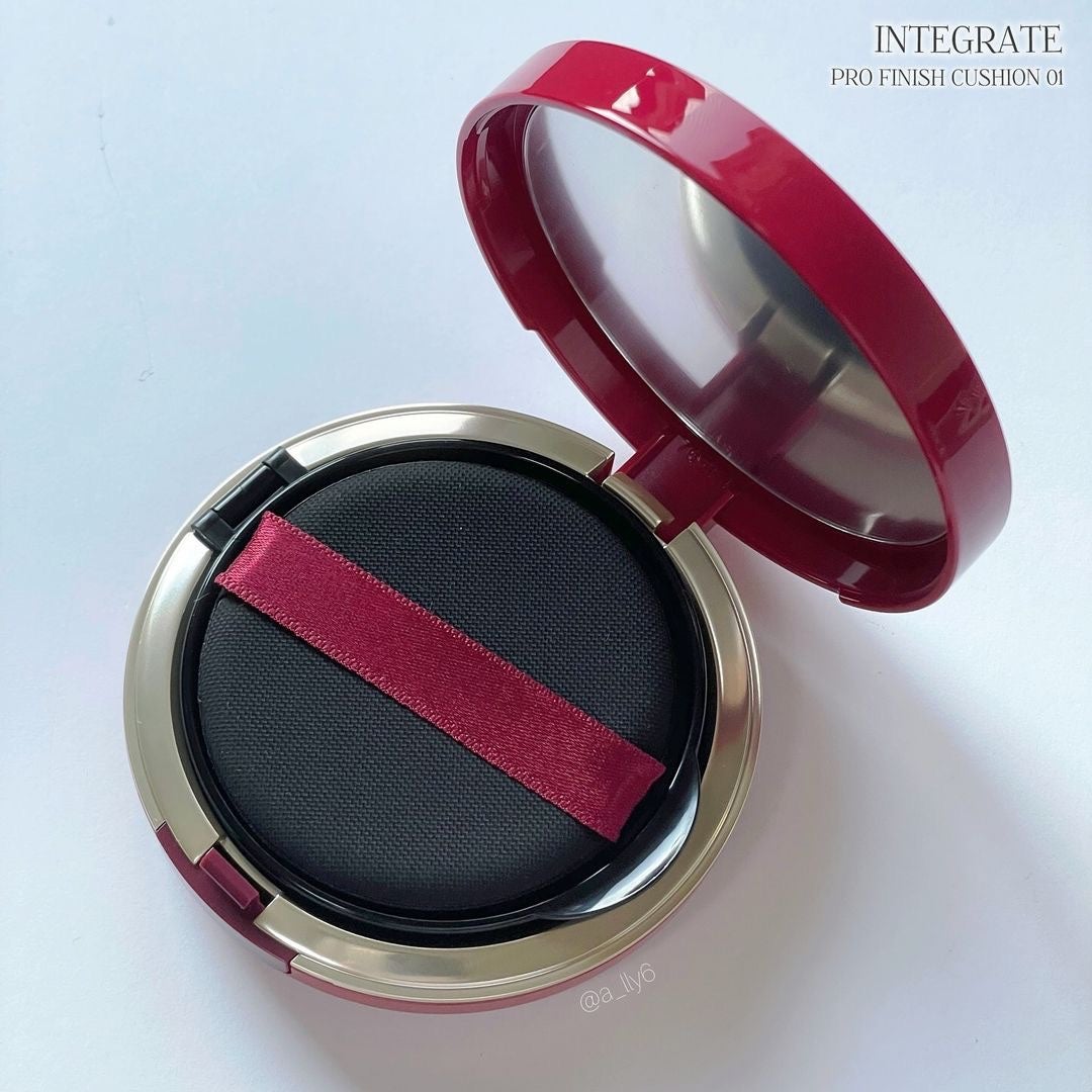 インテグレート プロフィニッシュクッション/インテグレート/クッションファンデーションを使ったクチコミ(5枚目)