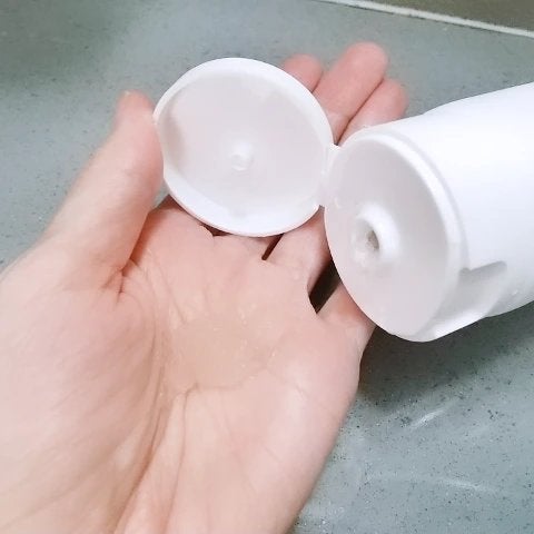 マンナンジェリーハイドロウォッシュ/PLUEST/洗顔料を使ったクチコミ(3枚目)