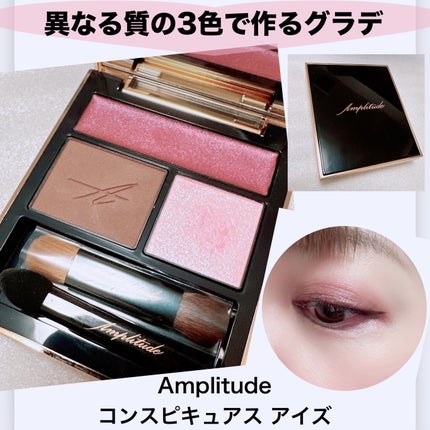 コンスピキュアス アイズ 13 ピンクブラウン/Amplitude/アイシャドウパレットを使ったクチコミ(1枚目)