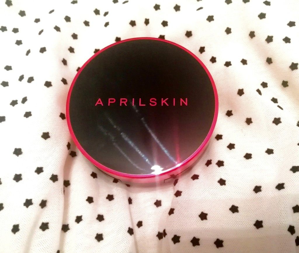 デュアルカバー クッション/APRILSKIN/クッションファンデーションを使ったクチコミ（1枚目）