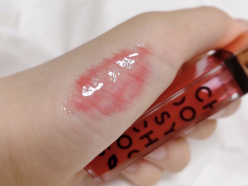 プランプカラーリップ/CHOOSY/リップグロスを使ったクチコミ（2枚目）