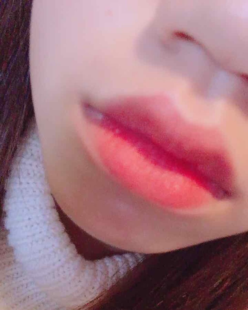 ベビーフェイス アクアジェル ティント/ベビーフェイス/リップティントを使ったクチコミ（3枚目）