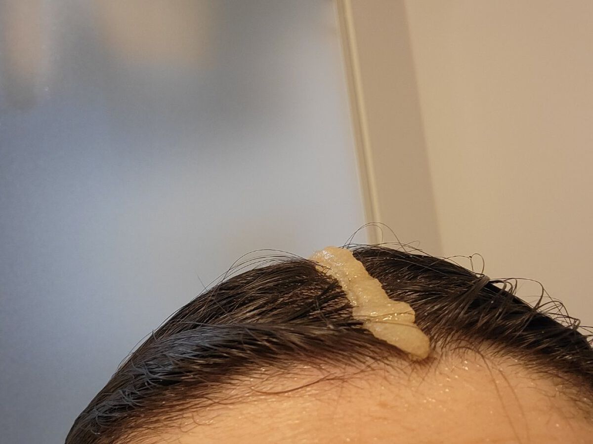 シーソルトヘッドスクラブ/MEDICUBE/ヘッドスクラブを使ったクチコミ（3枚目）