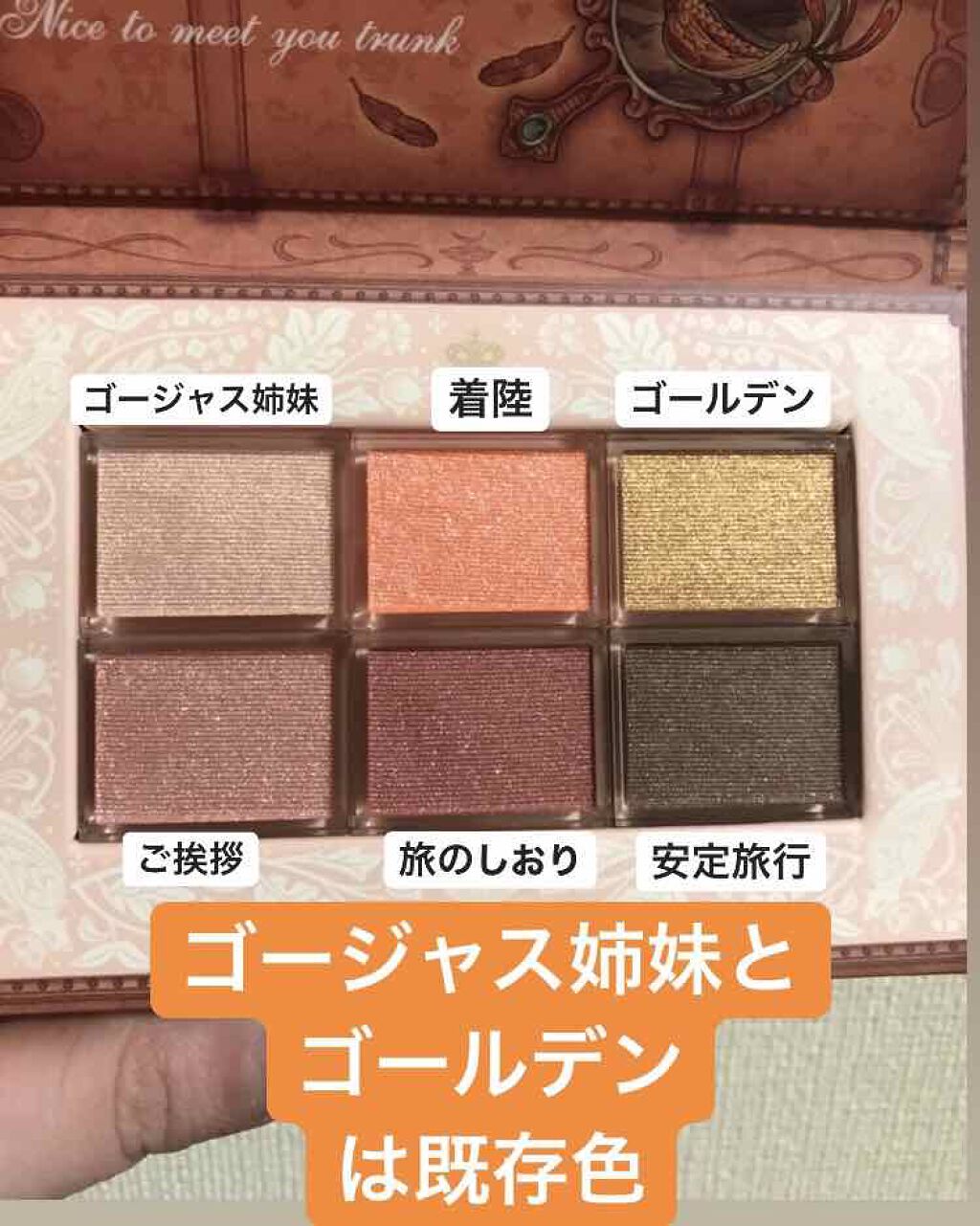 ナイストゥミーチュートランク/MAJOLICA MAJORCA/アイシャドウパレットを使ったクチコミ(4枚目)