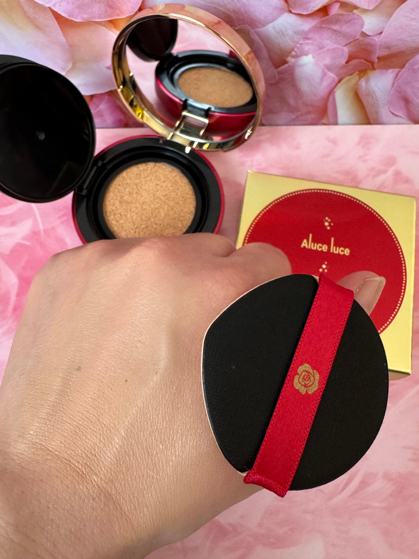 Aluce luce Plus クッションファンデーション/Aluce luce/クッションファンデーションを使ったクチコミ(4枚目)