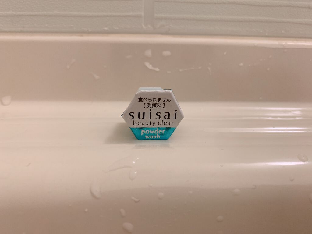 スイサイ ビューティクリア パウダーウォッシュN/suisai/洗顔パウダーを使ったクチコミ（1枚目）