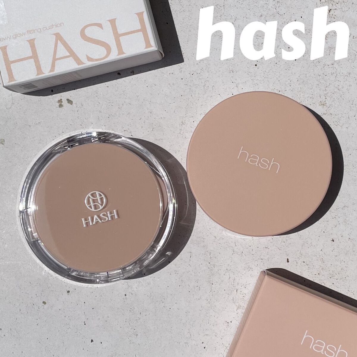 デューイーグロー フィッティング クッション/HASH/クッションファンデーションを使ったクチコミ（1枚目）