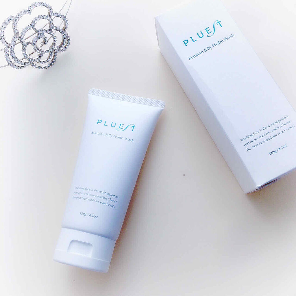 マンナンジェリーハイドロウォッシュ/PLUEST/洗顔料を使ったクチコミ（1枚目）