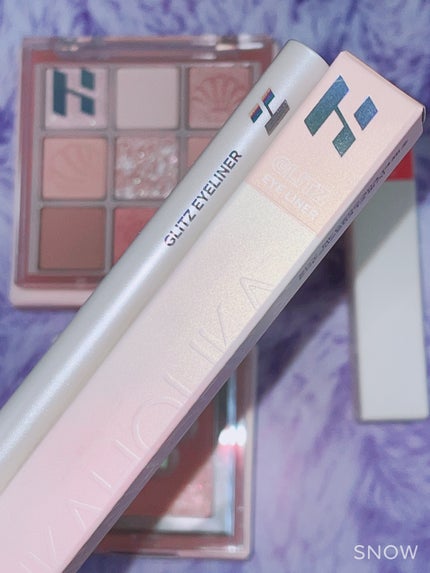 グリッツアイライナー/HOLIKA HOLIKA/リキッドアイライナーを使ったクチコミ(1枚目)