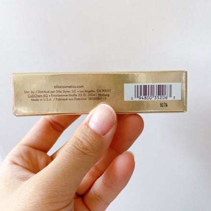 グリッター&グロウ リキッドアイシャドウ/stila/グリッターを使ったクチコミ(7枚目)