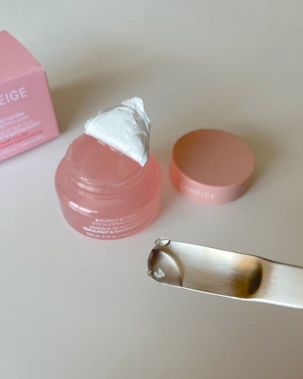 バウンシーアイスリーピングマスク/LANEIGE/アイケア・アイクリームを使ったクチコミ(2枚目)