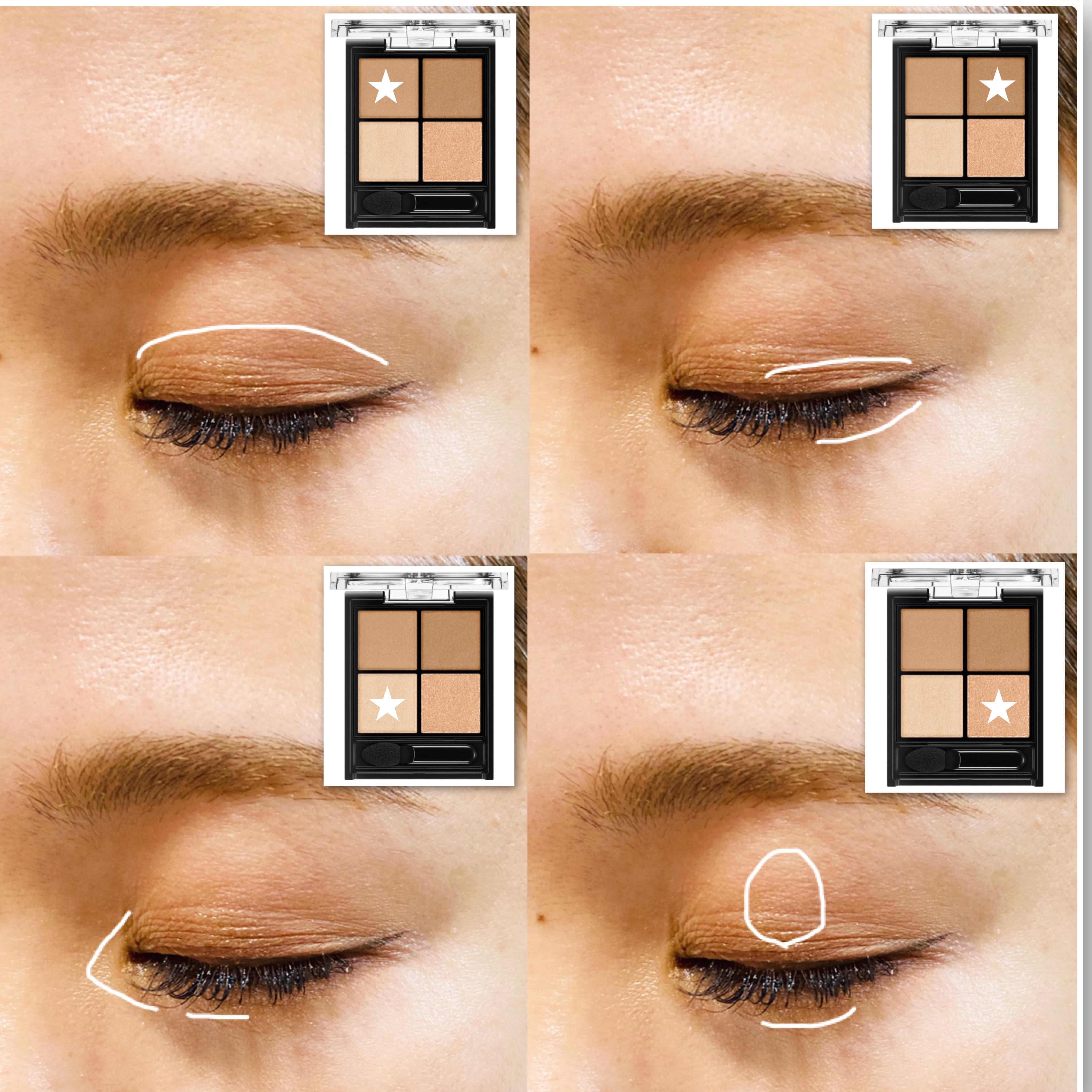 ケイト ポッピングシルエットシャドウ/KATE/アイシャドウパレットを使ったクチコミ（2枚目）