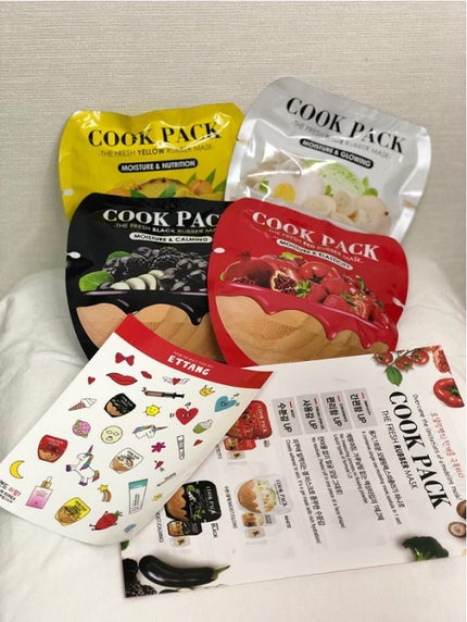 COOK PACK/ETTANG/シートマスク・パックを使ったクチコミ(1枚目)