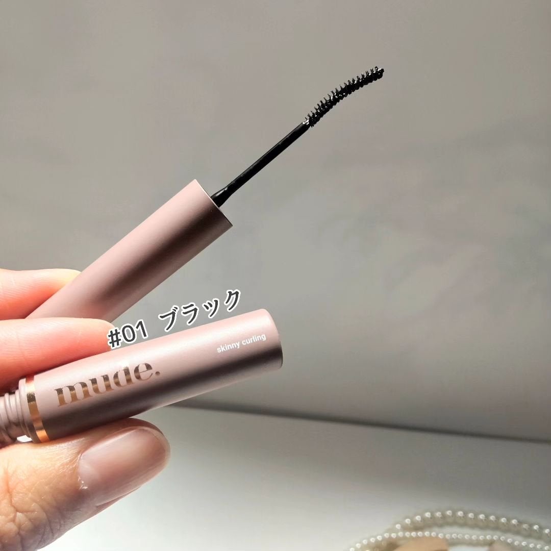 インスパイアスキニーカーリングマスカラ/mude/マスカラを使ったクチコミ(4枚目)