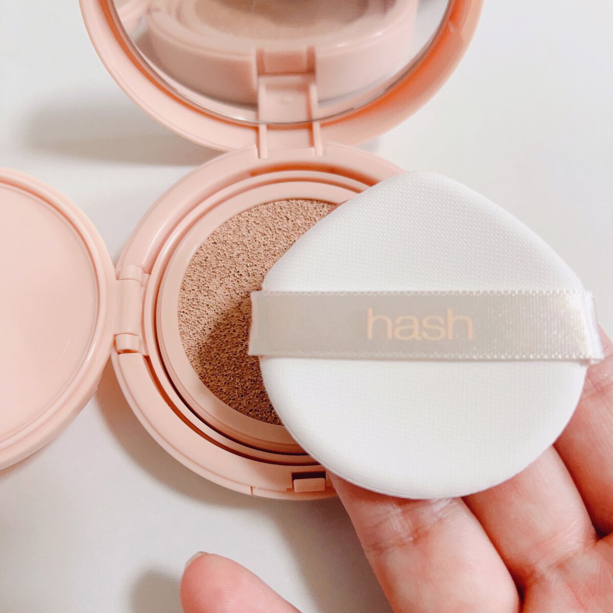 クラウド スキン グロー クッション XX01 ホンデ/HASH/クッションファンデーションを使ったクチコミ(2枚目)