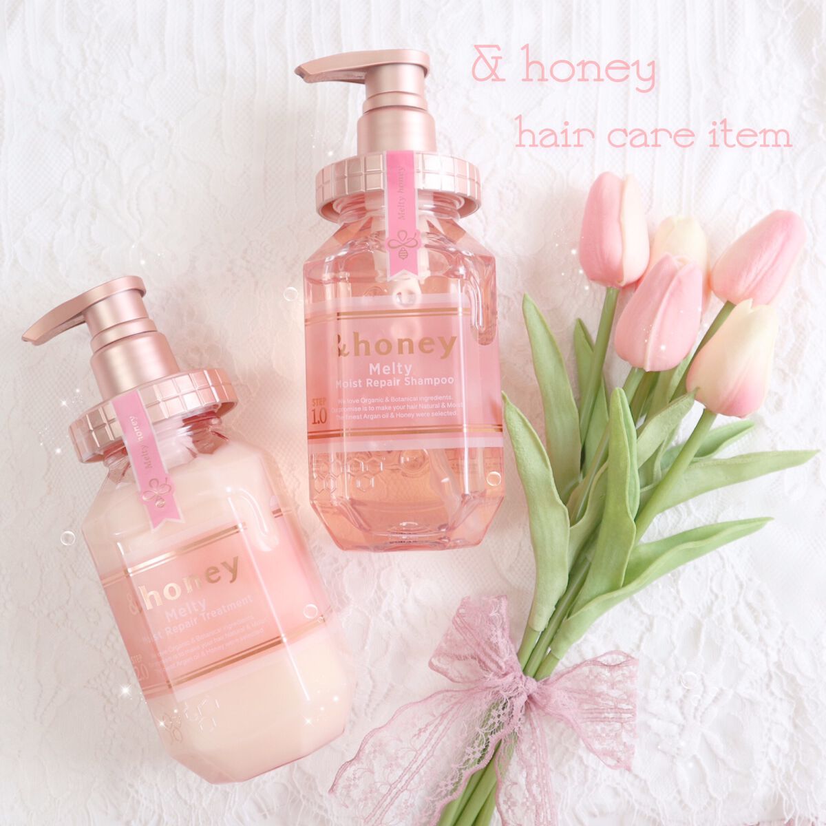 &honey Melty モイストリペア シャンプー1.0／モイストリペア ヘアトリートメント2.0/&honey/市販シャンプーを使ったクチコミ（2枚目）