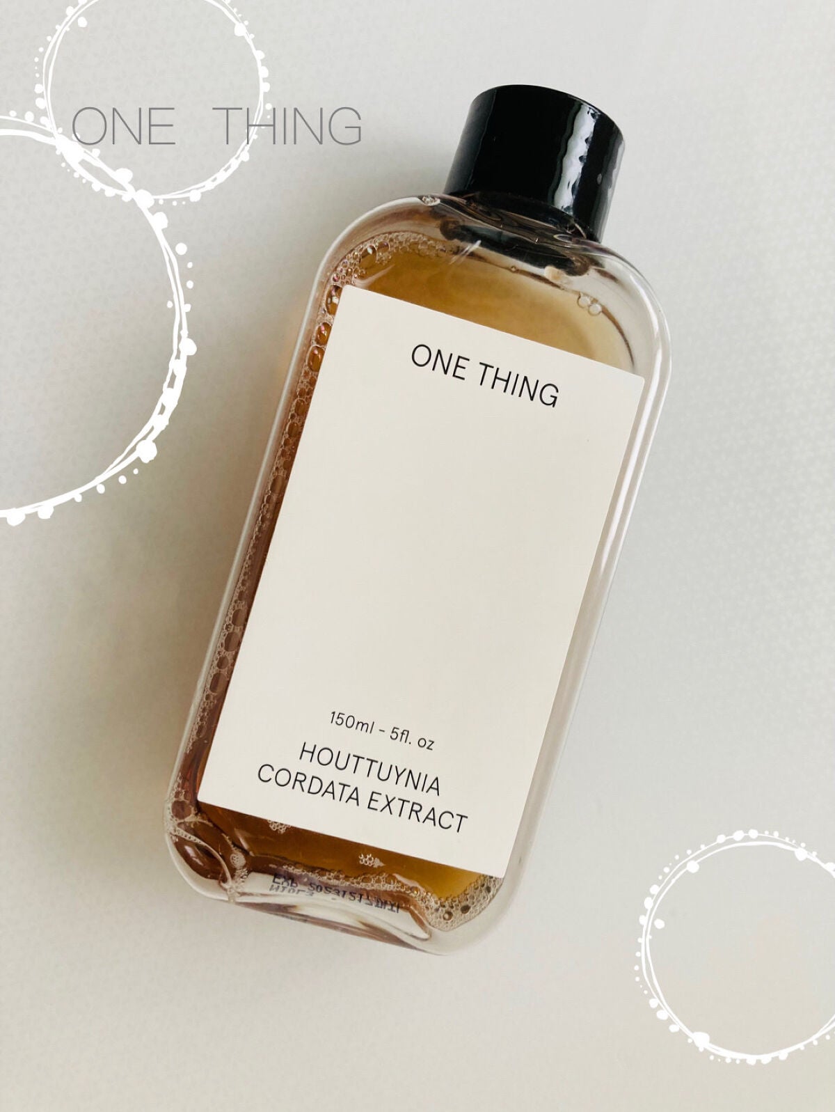 ほむほむ on LIPS 「ONETHINGドクダミ化粧水下の雑談は記録として、つけてるだ..」(1枚目)