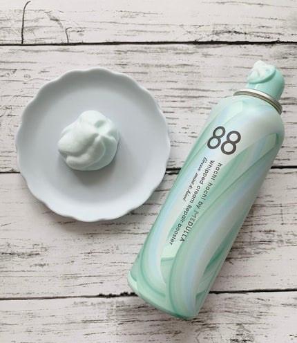 ホイップクリームリペアブースター GREEN MintKiwi/88 by MEDULLA/洗い流すヘアトリートメントを使ったクチコミ(3枚目)
