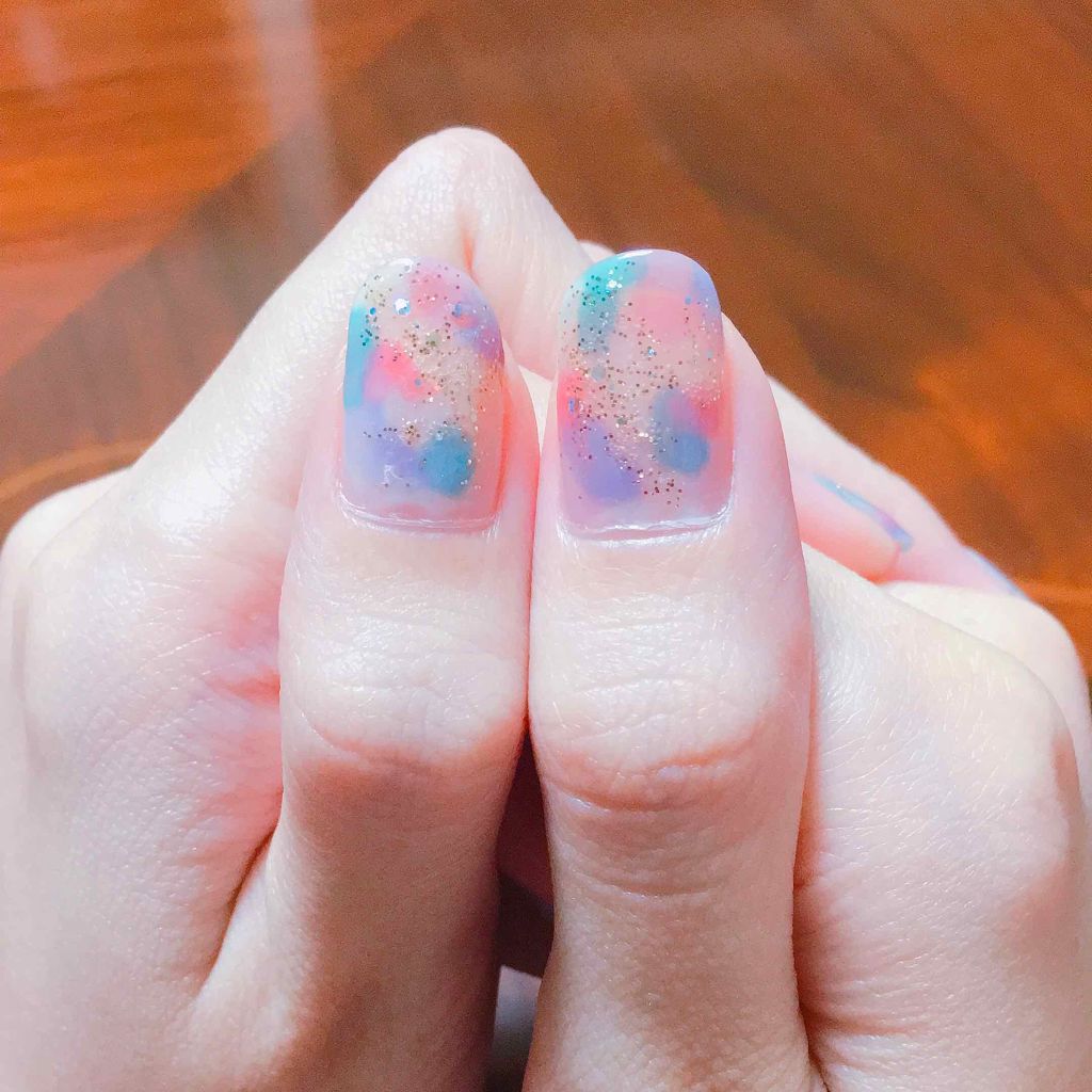 カラフルネイルズ/キャンメイク/マニキュアを使ったクチコミ(2枚目)