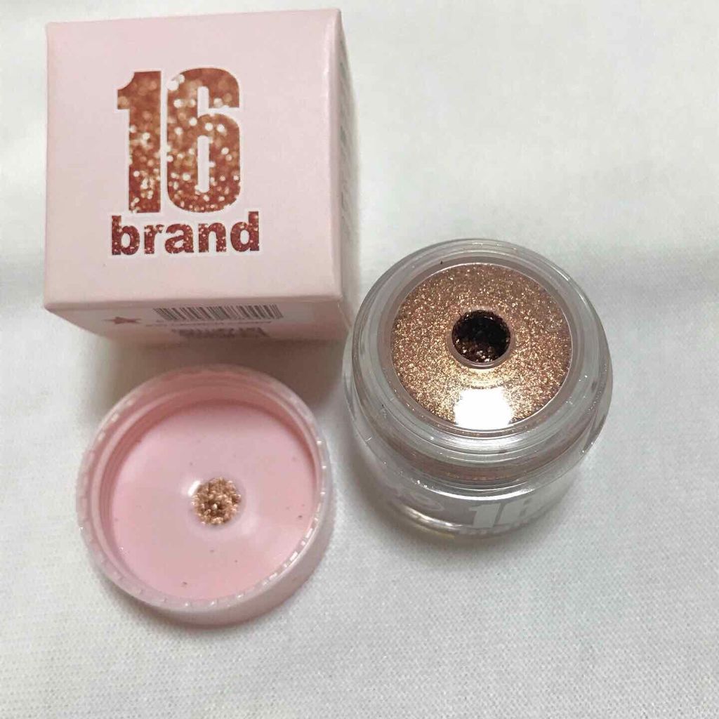 16CANDY ROCK PEAEL POWDER/16BRAND/単色アイシャドウを使ったクチコミ（2枚目）