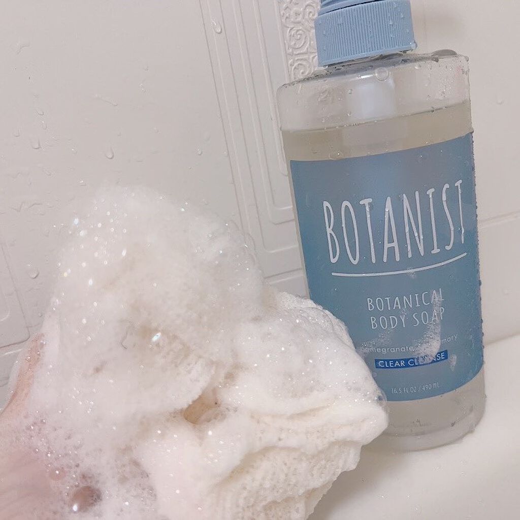 ボタニカルボディーソープ(クリアクレンズ)/BOTANIST/ボディソープを使ったクチコミ(4枚目)