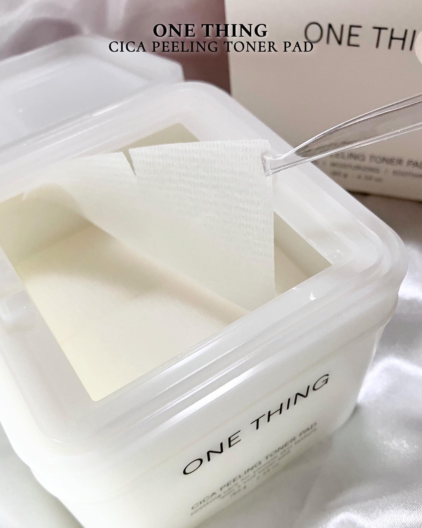 シカピーリングトナーパッド/ONE THING/トナーパッドを使ったクチコミ（2枚目）